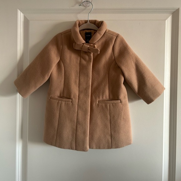Gap Girls Bow Winter Coat - Picture 1 of 6